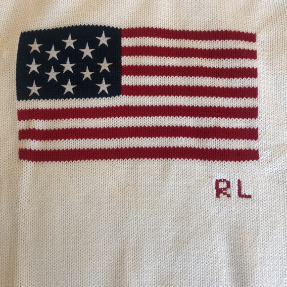 Polo Ralph Lauren USA Flag Sweater - Picture 3 of 8